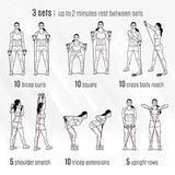 Cougar Toning Tube, Toning Tube for Exercise, Resistance Band Set with Handles, Single Toning Resistance Tube Heavy Quality, All Purpose Fitness Tube for Home and Gym Prime 