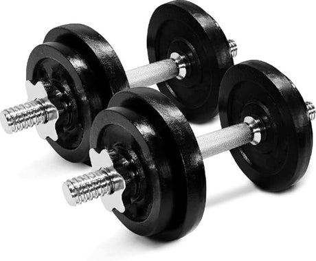 Kakss Exclusive Cast Iron Adjustable Dumbbells (10kg To 100kg) Proudly Made In India | Kakss Exporters (Kakss Fitness)
