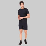 Vector X OMT-168 Mens Wear Polyester Solid Round Neck Half Sleeves T-shirt For Court Games, Cricket, Golf, Running, Training, Athletic Sports Moisture Wicking Tshirt