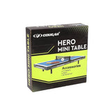 COUGAR Hero Mini Table Tennis Table | Indoor Ping Pong Mini Table for Kids Fun Play | Included - TT Rackets and Balls | Briefcase Size Foldable Design-Blue