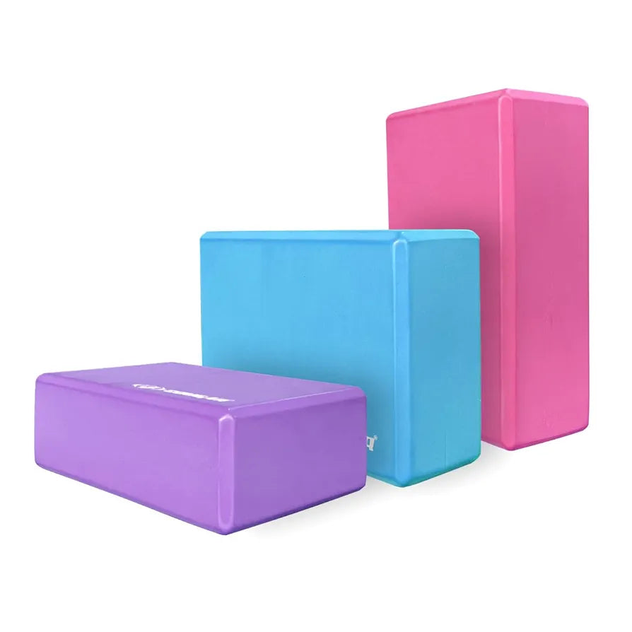 COUGAR Yoga Block | Yoga Brick Set of 1, High Density Premium EVA Foam Material, Odour Resistant, Soft Surface for balance, support & performance