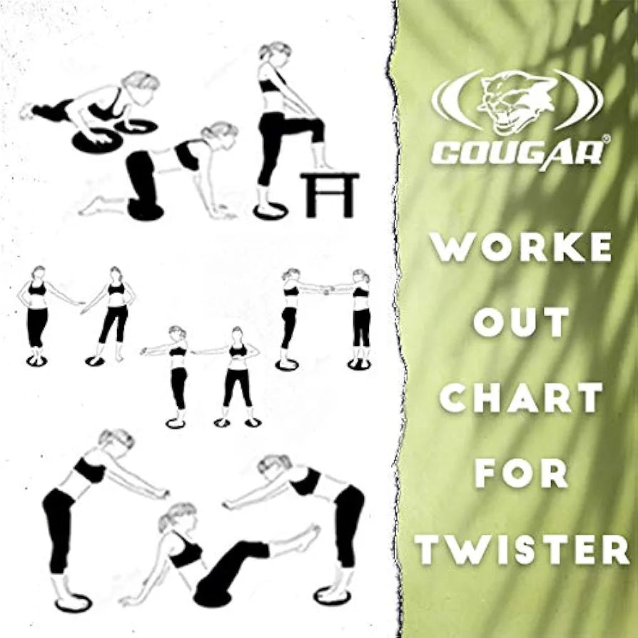 Cougar Tummy Twister Useful for Figure Tone-up Weight Reduction with Acupressure Design Ab Exerciser