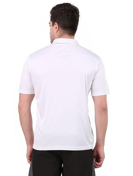 Vector X OMT-247 Men's Solid Sports Polo Coller Neck T- shirt