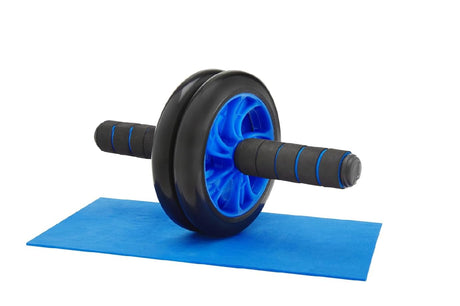 KAKSS Ab Rollers Wheel, Exercise Wheel Core Strength Training Abdominal Roller Set, 6mm Knee Mat Hom | Kakss Exporters (Kakss
