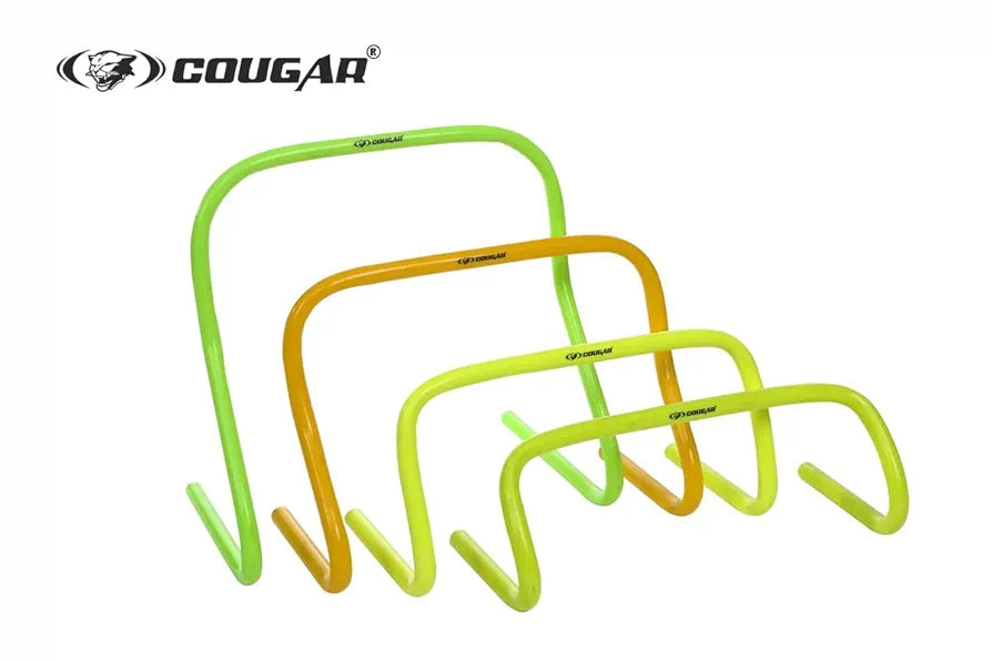 Cougar Agility Eco Hurdle, Step Speed Soccer Training Hurdles, Sizes: 18", 