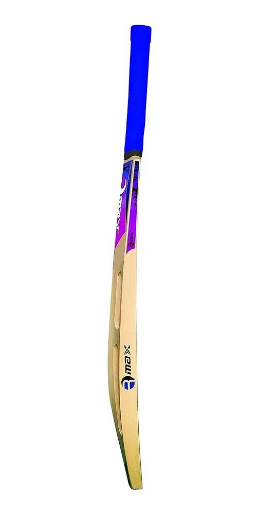 R-Max Tennis Ball Kashmir Willow Cricket Bat with Scoop Design, Kashmir Willow, Light Weight, Tennis & Rubber Ball, Bat Cover 