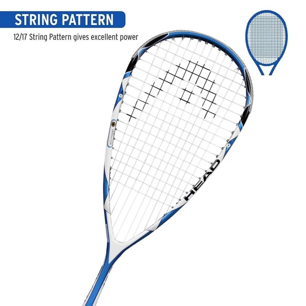 HEAD Micro Gel Graphite 125 Squash Racquet | Kibi Sports