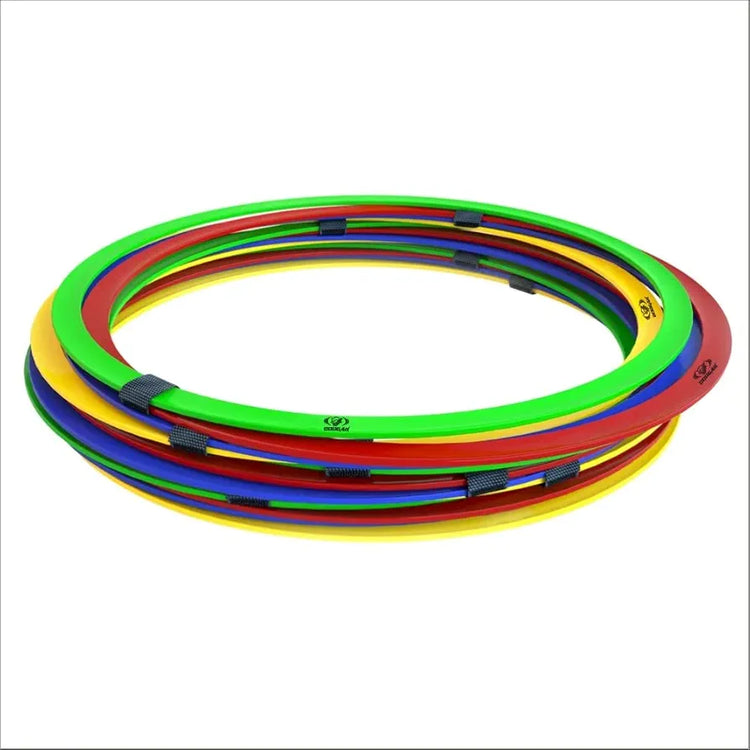 COUGAR Speed Ring Ladder |Training Fitness Agility Workout Excercise for Soccer Football Tennis Baseball Drills Athletic Ladder 
