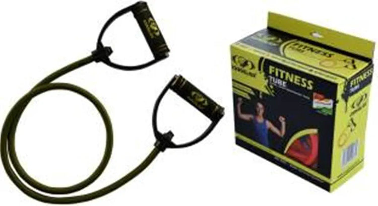 COUGAR AT-111MTOP Foam, Natural Rubber Toning Tube for Exercise, Resistance Band Set with Handles, Single Toning Resistance Tube Heavy Quality, All Purpose Fitness Tube 