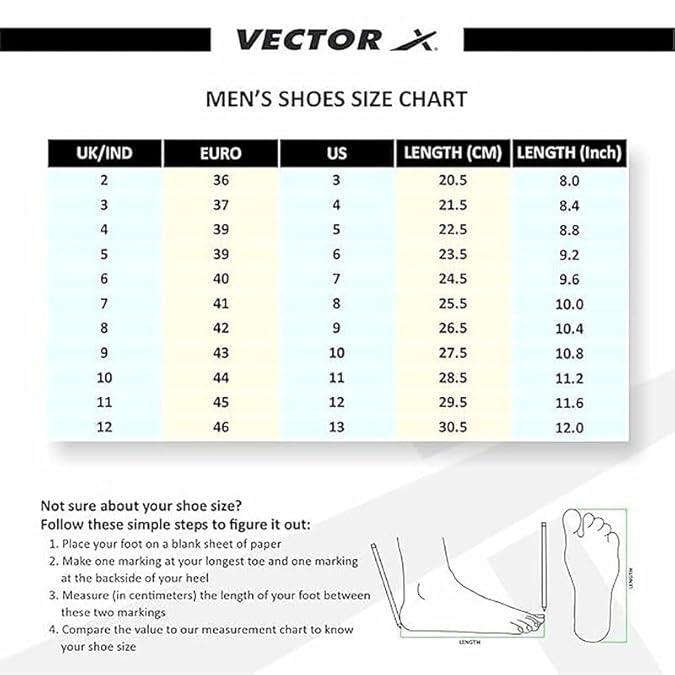 Vector X Spectre 2.0 Football Shoe/Studs, Double Colored TPU Sole, Padded Footbed, Premoulded Heel Shoe for Men