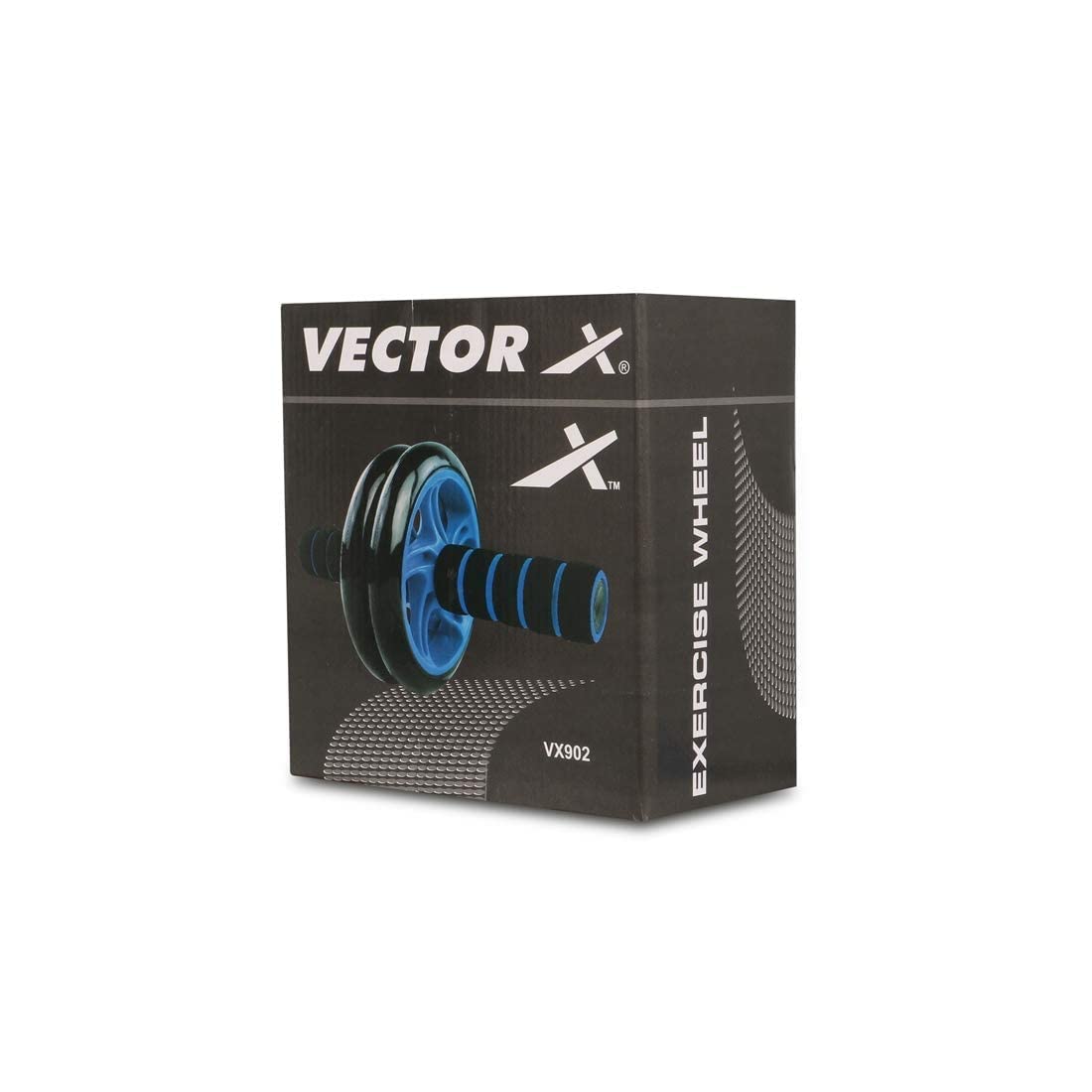 Vector X VX-902 Double Exerciser Wheel Training Abdominal Muscle Workout from Home Gym (Unisex)