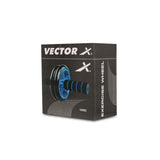 Vector X VX-902 Double Exerciser Wheel Training Abdominal Muscle Workout from Home Gym (Unisex)