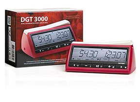 DGT 3000 Abstract Digital Chess Clock (Multicolour) | Kibi Sports - KIBI SPORTS