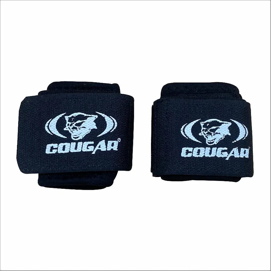 COUGAR Wrist Support for Gym  ||Adjustable Velcro Closure for Custom fit ||Dumbbell Support, Men/Women Black Free Size