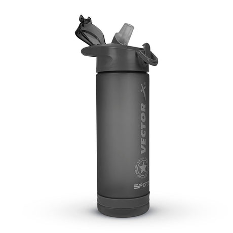 Vector X Plastic Bottle Sport For cycling, exercise, gym,Fitness For Men, Women and Kids (600 ml,Green)