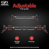 COUGAR THREE WAY SUPPORT Pull Up Bars Hanging leg raises pull up support with water level For Home Workout -Chin Up Bar Gym Accessories Without Screw Anti-skid Grip Strength Training Exercise Bar