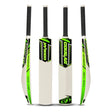 COUGAR SLOG XG100 Heavy Plastic Cricket Bat for Adults Plastic Tennis Cricket Bat with Grip for Gully Cricket, Tournament Match Standard Full Size Bat for Cricket - White- Size - 8 