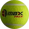Rmax Black Hybrid Plastic Bat Combo with 4 Pace Heavy Tennis ball 2 Red & 2 Green (BLACK BAT + 4 PACE HEAVY TENNIS BALL) | Kibi Sports