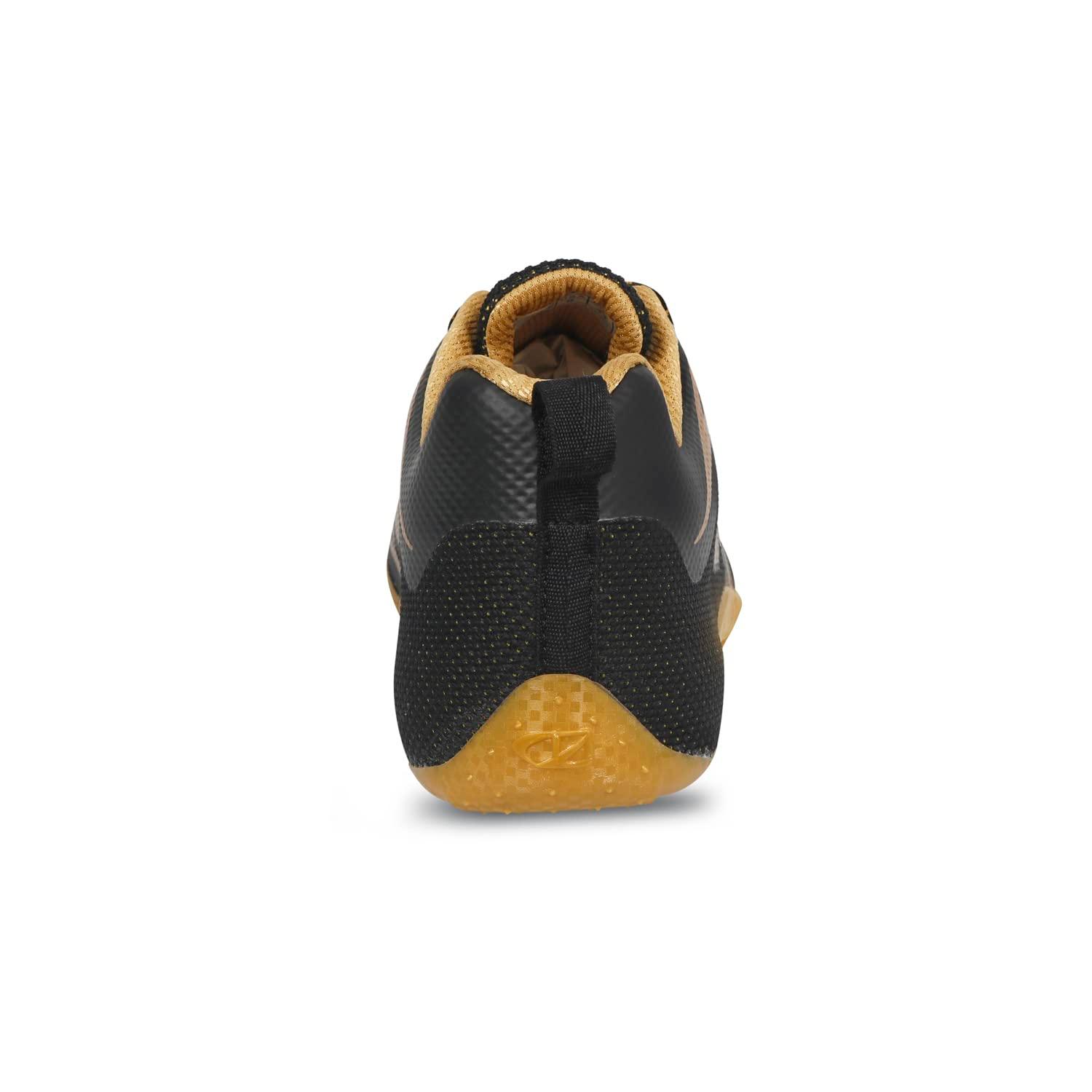 VECTOR X Flyer Running Spike Running Shoes For Men (Black, Gold)