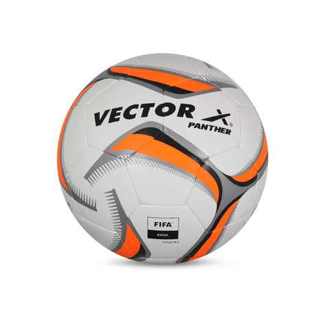 VECTOR X PANTHER Rubberized thermo Fusion FIFA BASIC CERTIFIED Football - Size: 5 (Pack of 1)