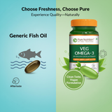 Vegan Omega-3 1600mg from Algae EPA & DHA | Heart & Brain Health