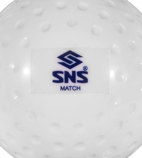 SNS Match Dimple Hockey Ball | KIBI Sports - crop-closeup
