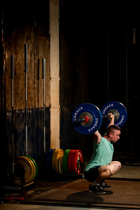 The Weightlifting Training Barbell, 20 KG, Men's - Built for Oly Lifts Unrack | KIBI SPORTS