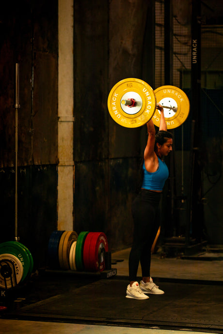 The Weightlifting Training Barbell, 15 KG, Womens - Built for Oly Lifts Unrack | KIBI SPORTS