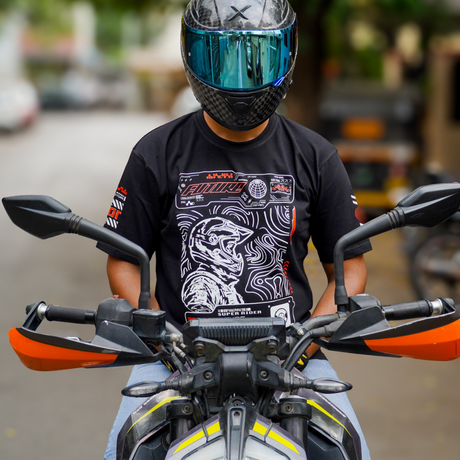 OM3GA Superider - T-Shirt - Black | 100kmph