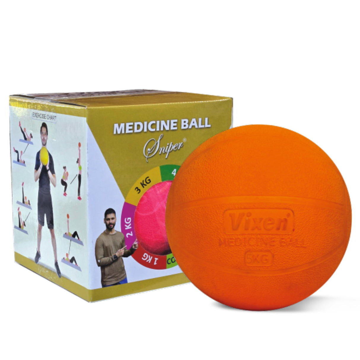 VIXEN MEDICINE BALL SNIPER 5KG