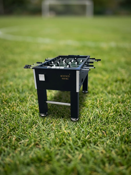 Black Color Foosball Table | Soccer Table | Kibi Sports - bg-swap