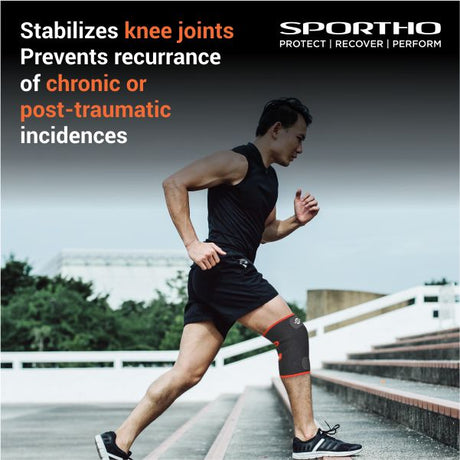 Nivia Adjustable Knee Support with Velcro