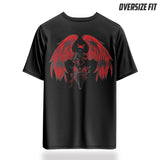 Devil Made Me Do it Oversize T-Shirt | Black