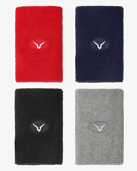 Invincible Cotton Wristband Sweatbands - 5 Inch, Pack of 4 | K.L. Mahajan & Sons (Invincible)