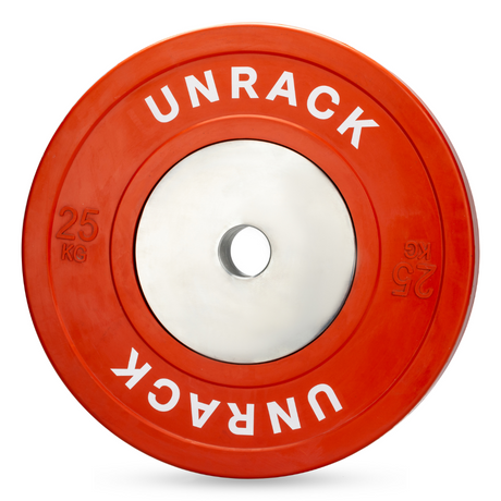 Competition Style Weightlifting Training Plates - Built to Drop Unrack | KIBI SPORTS