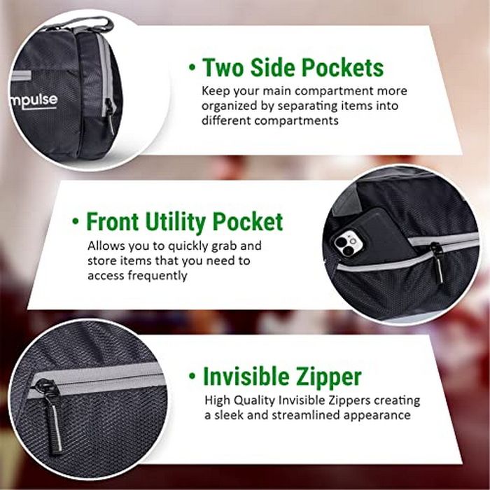 Vector X Gym Duffel 26L Sports Bag for Men and Women Polyester | Large Compartment | Front Utility Pocket | Mesh Side Pocket | Durable Base | Adjustable Shoulder Strap Travel Bag