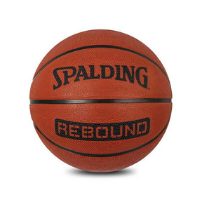 Spalding 8 Panel Rebound Rubber Moulded Indoor/Outdoor Basketball with Butyl Bladder, Suitable for Practice/Match/Training + Free Air Needle