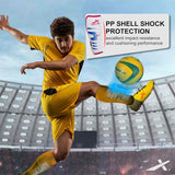 Vector X England Soccer Studs Shin Guard Football