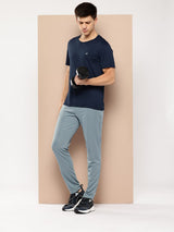 Alcis Men Navy Solid Wonder Tee