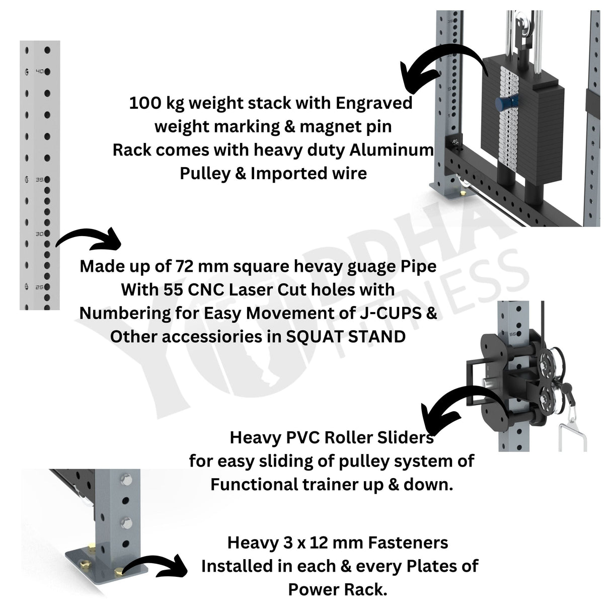 Spartan Power Rack - With Functional Trainer