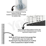 Wall Mounted CrossFit Rig - 20 Ft