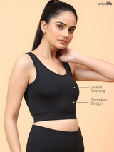 Active Classic Bra (Black)