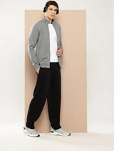 GREY FLEECE JACKET