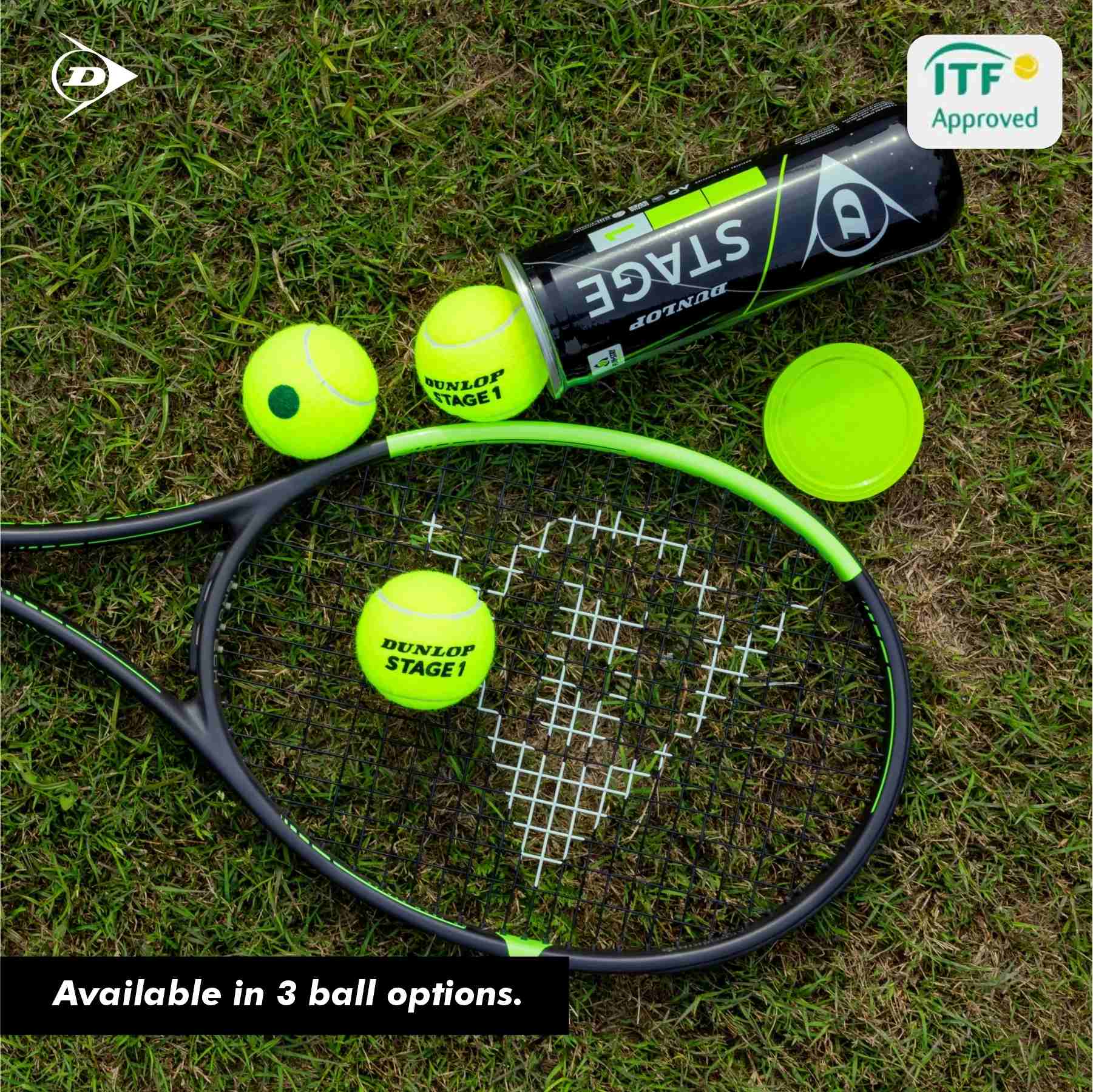 Dunlop Stage 1 Green Tennis Ball