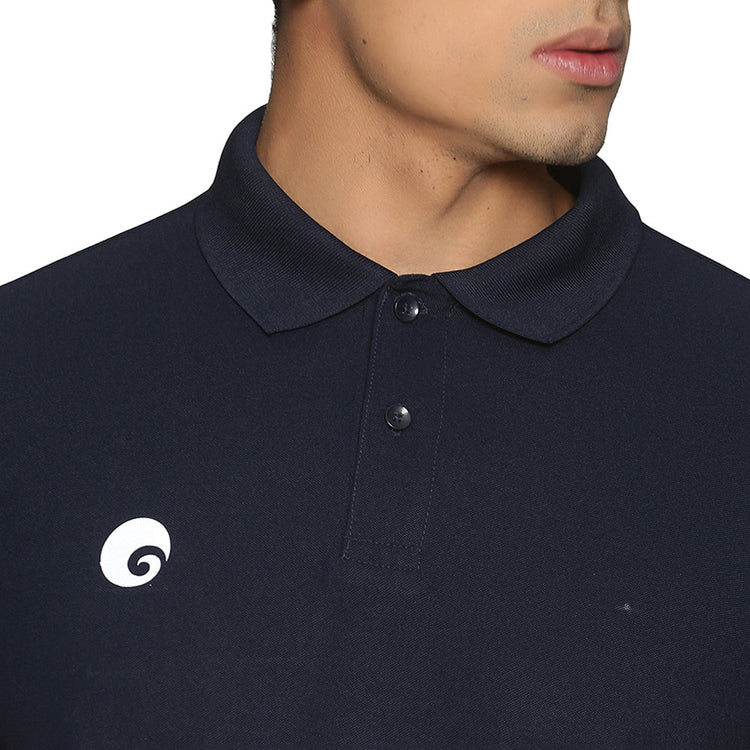Kings Polo T-shirt Navy Blue