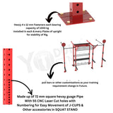 Wall Mounted CrossFit Rig - 14 FT With Storage