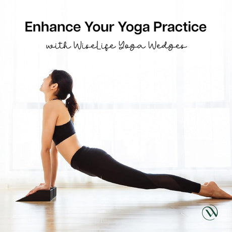 Yoga Foam Wedges - Set of 2 | Wiselife