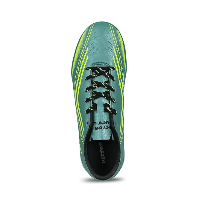 Vector X Flame 2.0 Indoor Futsal Shoe, EVA Midsole Rubber Outsole, Super Light Weight Shoe for Men