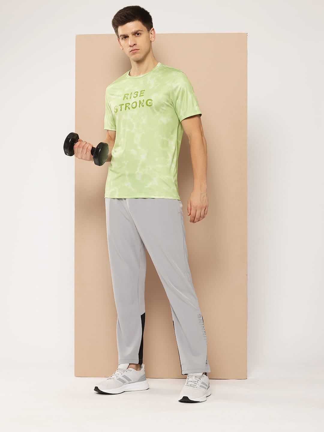 ALCIS MEN PRINTED RISE STRONG TEE
