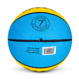 Vector X 8 Panel Speed Rubber Moulded Indoor/Outdoor Basketball with Butyl Bladder (Suitable for Practice/Match/Training) + Free Air Needle